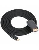 VCom кабел Cable Type-C to DisplayPort - Black - CU422C-1.8m