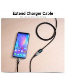 Vention Кабел USB 3.0  Extension AM / AF - 0.5M Black - CBHBD