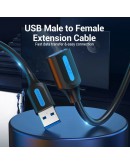 Vention Кабел USB 3.0  Extension AM / AF - 5.0M Black - CBHBJ