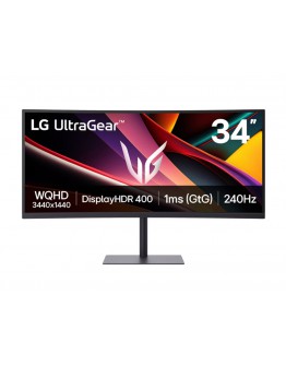 Монитор LG 34G630A-B, 34, UltraGear 21:9 Curved, VA, 1ms M