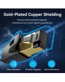 Vention Кабел LAN SFTP Cat.8 Patch Cable - 3.0M Black 40Gbps - IKABI