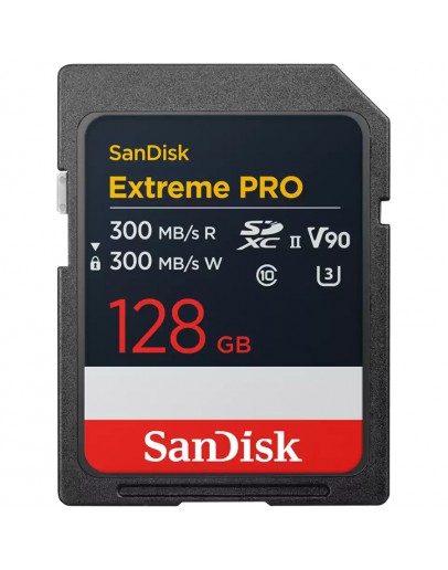 SANDISK Extreme PRO 128GB SDXC Memory Card,
