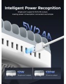 Orico зарядна станция за мобилни устройства Charger Station 220V - 10 x USB 120W white - DUK-10P-EU-WH