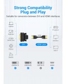 Vention Адаптер Adapter DVI M / HDMI F Gold plated - ECDB0