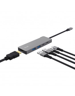 TRUST Dalyx 5-IN-1 Multiport Hub