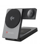 Verbatim Foldable 3-in-1 Qi2 Magnetic Wireless Pow