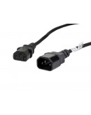 Lanberg extension power supply cable IEC 320 C13 -> C14 1.8m VDE