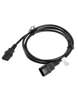 Lanberg extension power supply cable IEC 320 C13 -> C14 1.8m VDE