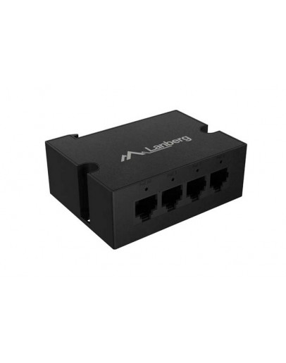 Lanberg Switch POE Extender DIN-FE4-AT-30W 1 x IN 