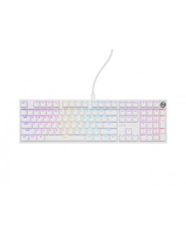 Genesis Mechanical Gaming Keyboard Thor 404 White RGB Backlight Gateron Yellow Pro