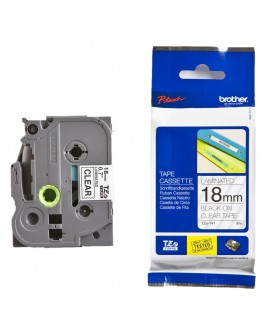Brother TZe-141 Tape Black on Clear