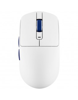 ROYAL KLUDGE M30 White Blue Gaming Mouse PAW