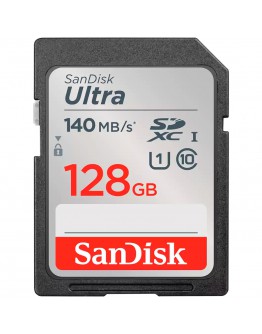 SANDISK Ultra 128GB SDXC Memory Card 140MB/s