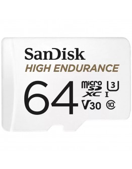 SANDISK High Endurance microSDXC 64GB + SD