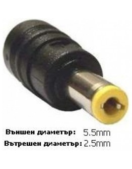 Адаптер DeTech за IBM/ Lenovo 72W 16V/4.5A 5.5*2.5 - 320
