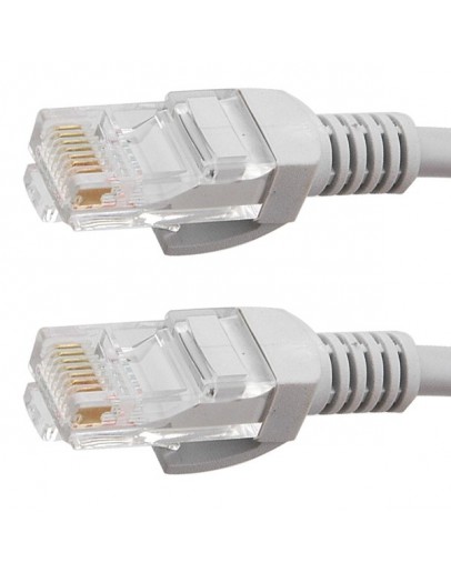 Кабел DeTech LAN - LAN, CAT 5 24AWG, 10m -18030