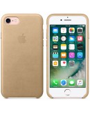 Apple iPhone 7 Leather Case - Tan