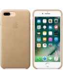 Apple iPhone 7 Plus Leather Case - Tan