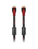 Кабел, DeTech, HDMI - HDMI M/М, 30m, С оплетка и ферит - 18313