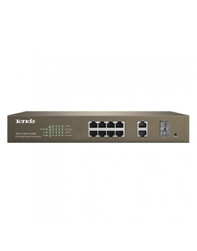 SWITCH TENDA TEF1210P 8P POE