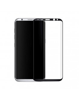 Стъклен протектор, No brand, За Samsung Galaxy S9 Plus, Full glue, 0.3mm, Черен- 52430