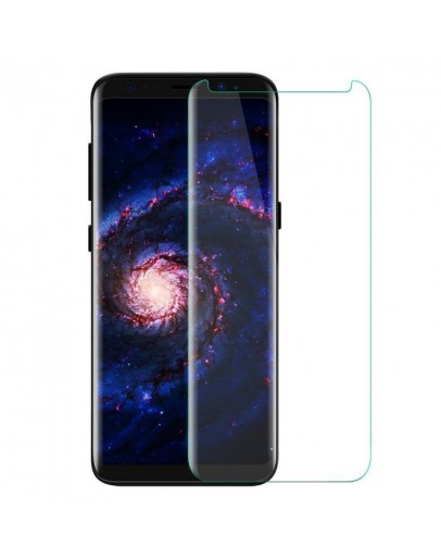 Стъклен протектор за целия екран, No brand, За Samsung Galaxy S8 Plus, 0.3mm, Прозрачен - 52449