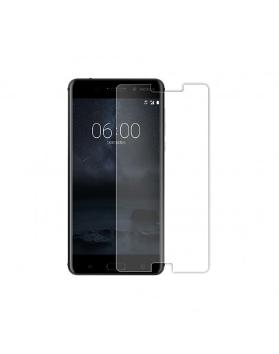 Стъклен протектор No brand, за Nokia 6 (2017), 0.3mm, Прозрачен - 52415
