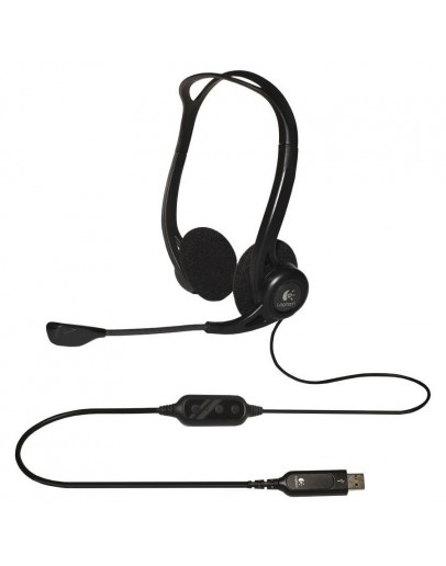 LOGITECH Corded USB Stereo Headset PC 960 -