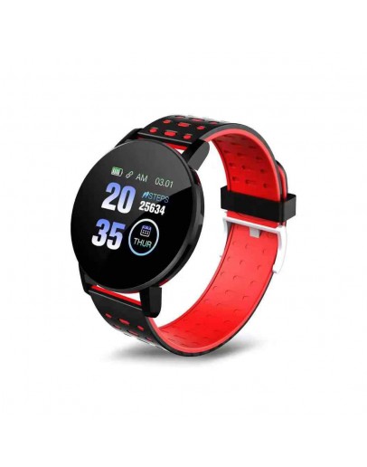 Смарт часовник No brand 119 Plus, 44mm, Bluetooth, IP67, Различни цветове - 73050