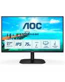 Монитор AOC 27B2DA, 27 IPS WLED, 1920x1080@75Hz, 4ms GtG, 