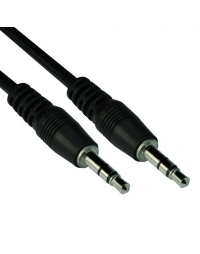 VCom Аудио Кабел 3.5mm Stereo M / M - CV201-1.5m