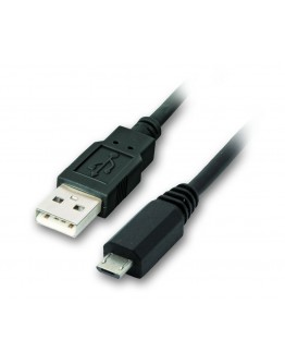 VCom Кабел USB 2.0 AM / Micro USB M 2.5A - CU271-1m