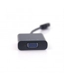 VCom Адаптер Adapter Mini HDMI CM to VGA F White - CG592-0.15m