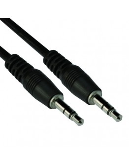 VCom Аудио Кабел 3.5mm Stereo M / M - CV201-1m