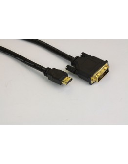 VCom Кабел DVI 24+1 Dual Link M / HDMI M - CG481G-10m