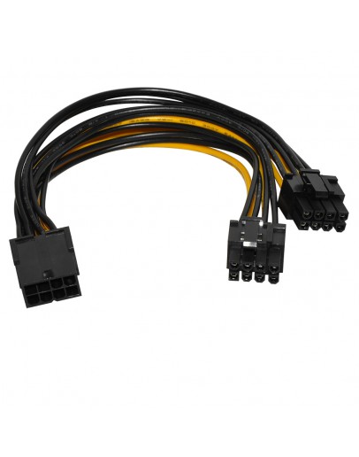 Makki Mining PCI-E Splitter 8pin -> 2x 8pin - MAKKI-CABLE-PCIE8-TO-2x8