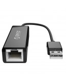 Orico адаптер USB3.0 to LAN Gigabit 1000Mbps black - UTJ-U3