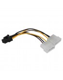 Makki Адаптер Adapter 2xMolex to 6pin PCI-E VGA - MAKKI-CE313-0.15m