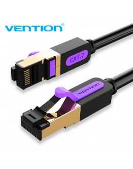 Vention Кабел LAN SSTP Cat.7 Patch Cable - 2M Black 10Gbps - ICDBH