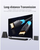 Vention Кабел HDMI v2.0 M / M 4K/60Hz Gold - 0.75M Black - AACBE