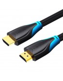 Vention Кабел HDMI v2.0 M / M 4K/60Hz Gold - 1.5M Black - AACBG