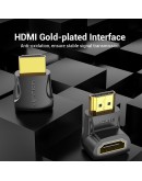 Vention Адаптер Adapter HDMI Right Angle 90 Degree M/F - AIOB0