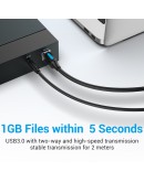 Vention Кабел USB 3.0 AM / BM - 1.5M Black - COOBG