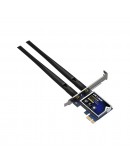 Безжичен мрежов адаптер LB-LINK BL-X50BT, PCI-E, 2400Mbps, Bluetooth, 2.4/5Ghz, 2 x 6dBi - 19049