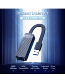 Orico адаптер USB to LAN 100Mbps black - UTK-U2