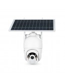 Смарт охранителна камера No brand PST-S20-4GT 2.0Mp, PTZ, 4G, Соларен панел, Външен монтаж, Tuya Smart, Бял - 91034