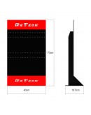 Настолен стелаж DeTech DE-S02, 400x185x700, Черен/Червен - 14145