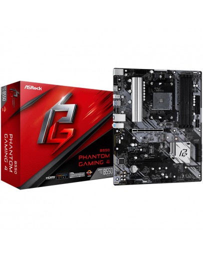 ASROCK Main Board Desktop B550 PHANTOM GAMING 4