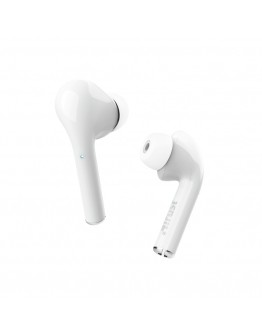 TRUST Nika Touch Bluetooth Earphones White