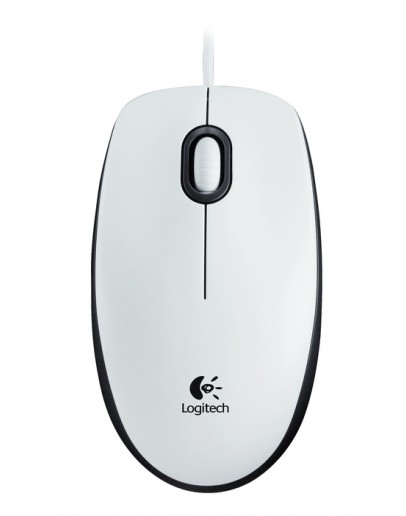 Logitech Mouse M100 White